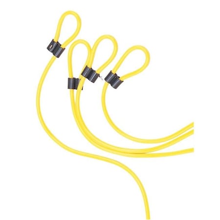 Champion Sports Champion Sports DD12 12 in. Double Dutch Licorice Speed Rope; Yellow DD12